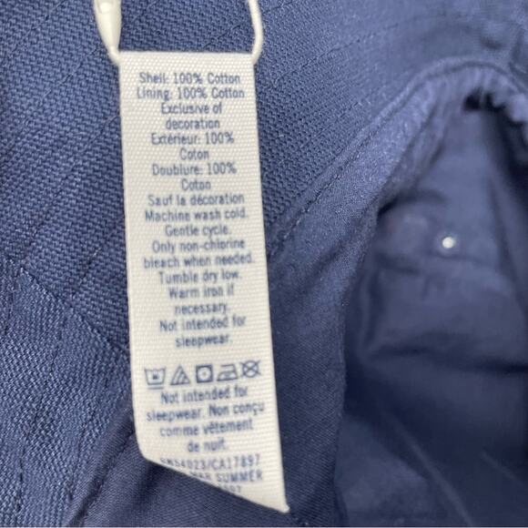 Janie & Jack Navy Sailboat Bucket Hat Boys NWT 4 to 5 years - Picture 6 of 6